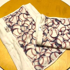 Hand crafted styles burp rags baby gift